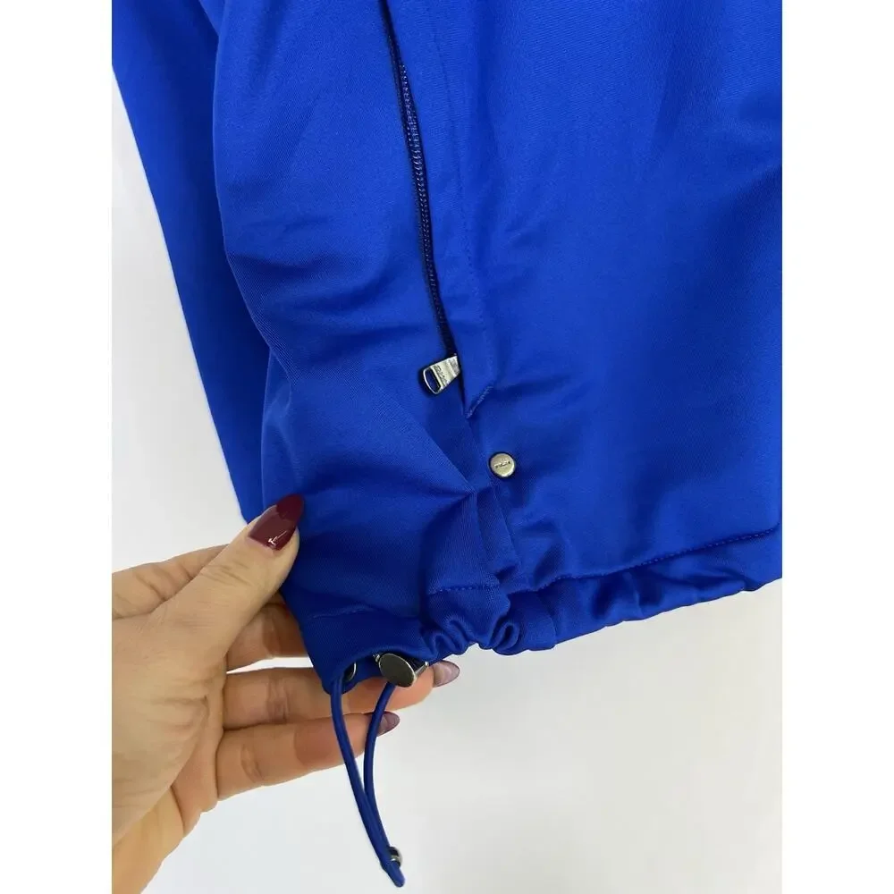 RLX Ralph Lauren Men’s Full Zip Jacket Blue Size L Athletic Fit Polyester - Picture 3 of 11